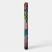Rivier van kleuren Flow Paint Art iPhone Hoesje (Linkerkant)