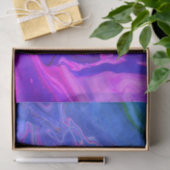 Rivier van kleuren Flow Paint Art Tissuepapier (Geschenk)