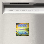 Rivier van Life-Magnet Magneet (Insitu (Vaatwasser))