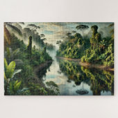 "Rivier van Reflecties" - Jigsaw Puzzle Legpuzzel (Horizontaal)