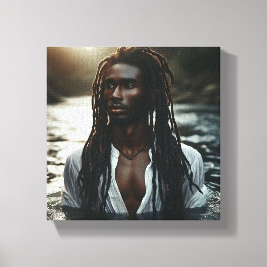 Rivier van Solace Canvas Afdruk (Voorkant)