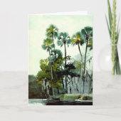 Rivier Winslow Homer - Homosassa Kaart (Voorkant)