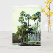 Rivier Winslow Homer - Homosassa Kaart (Gele Bloem)