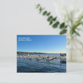 Riviera Beach Docks in Lake Genève Wisconsin Briefkaart (Staand voorkant)