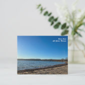 Riviera Beach in het Briefkaart van de Wisconsin v (Staand voorkant)