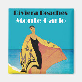 Riviera Beaches ~ Monte Carlo Magneet (Voorkant)