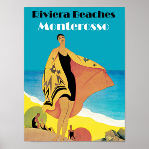 Riviera Beaches ~ Monterosso Poster