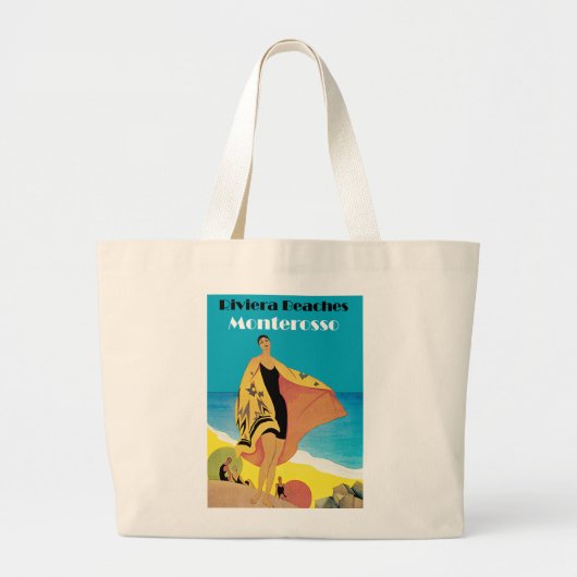 Riviera Beaches ~ Monterosso Tote Bag (Voorkant)