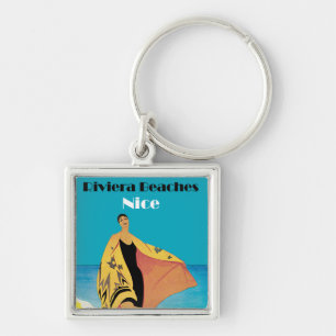 Riviera Beaches ~ Nice Sleutelhanger