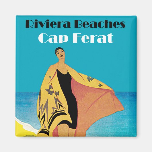 Riviera Beaches ~ Pet Ferat Magneet (Voorkant)