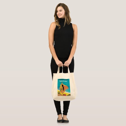 Riviera Beaches ~ San Remo Tote Bag (Voorkant (model))