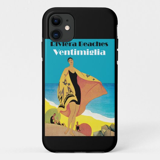 Riviera Beaches ~ Ventimiglia Case-Mate iPhone Case (Achterkant)