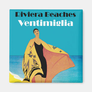Riviera Beaches ~ Ventimiglia Magneet