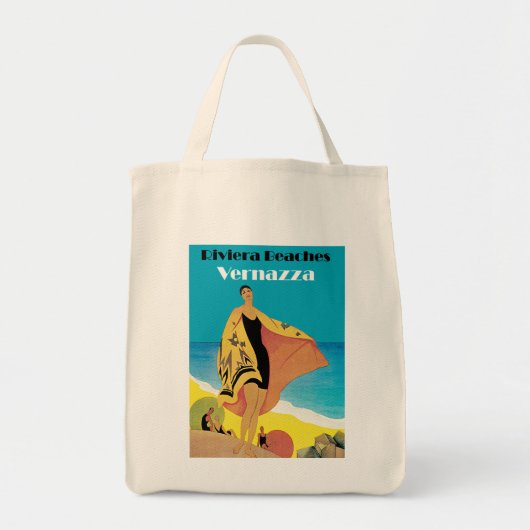Riviera Beaches ~ Vernazza Tote Bag (Voorkant)