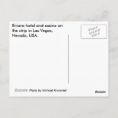 Riviera Briefkaart (Achterkant)