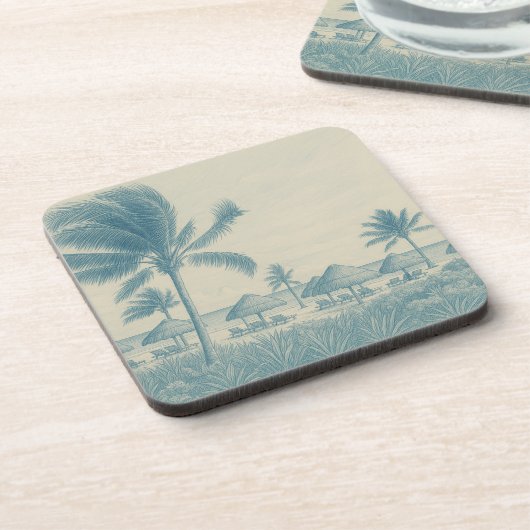 Riviera Coaster Bier Onderzetter (Linkerzijde)