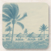 Riviera Coaster Bier Onderzetter (Voorkant)