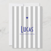 Riviera Gris Bleu Save The Date (Voorkant)