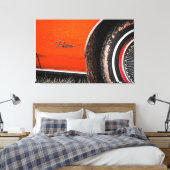 Rivièra in de Rough Canvas Afdruk (Insitu (Slaapkamer))