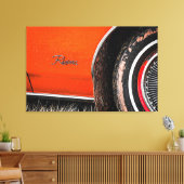 Rivièra in de Rough Canvas Afdruk (Insitu (Woonkamer))