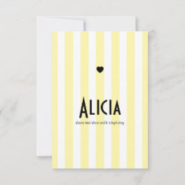 Riviera Jaune en Black als geboorteplaats gebruike Save The Date