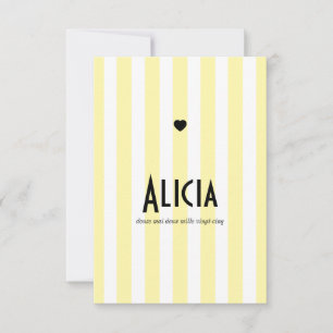 Riviera Jaune en Black als geboorteplaats gebruike Save The Date