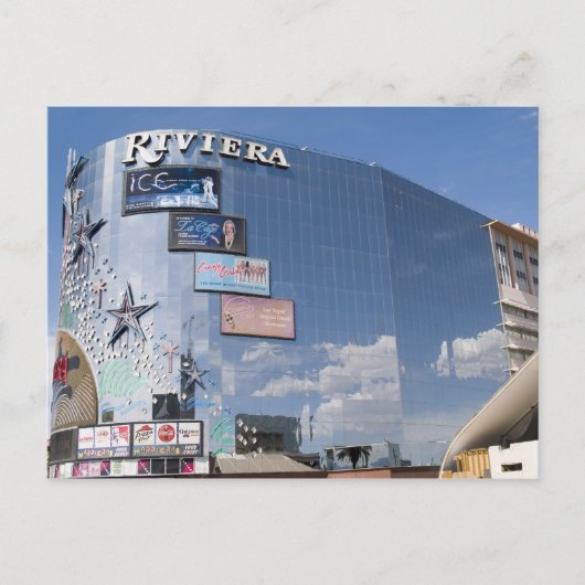 Riviera Las Vegas & Clouds Foto Briefkaarten (Voorkant)