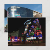 Riviera Las Vegas Double Afbeelding Briefkaarten (Voorkant / Achterkant)