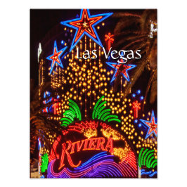 Riviera Las Vegas Fotouitbreiding Foto Afdruk