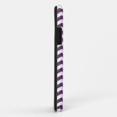 Riviera Lavendar Wave Chevron met naam Case-Mate iPhone Case (Achterkant/rechts)