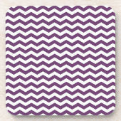 Riviera Lavender Wave Chevron Bier Onderzetter (Voorkant)