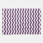 Riviera Lavender Wave Chevron Theedoek (Horizontaal)