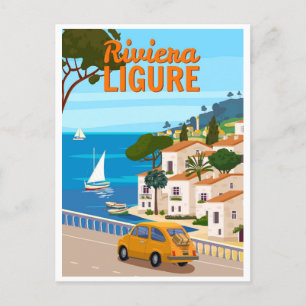  Riviera ligure Europa Italië reizen Briefkaart