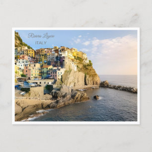  Riviera ligure Europa Italië reizen Briefkaart