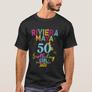 Riviera Maya 50ste Verjaardagsreis Cancun Vacay Me T-shirt
