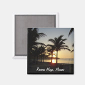 Riviera Maya Cancun Mexico Caraïbisch Zee magneet (Voorkant / Achterkant)