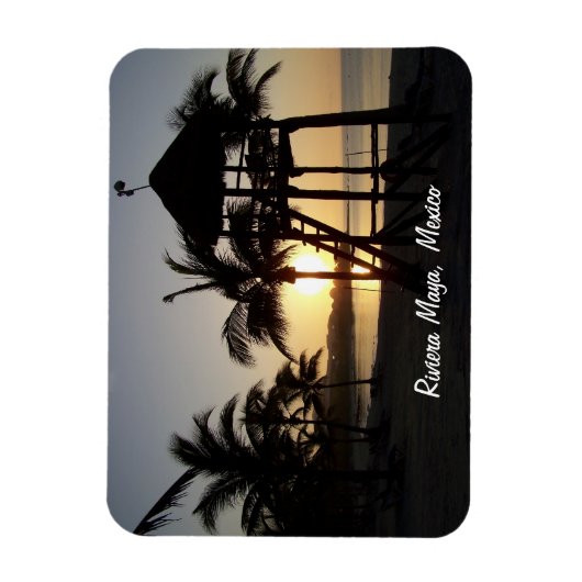 Riviera Maya Cancun Mexico Caraïbisch Zee magneet (Verticaal)