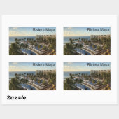 Riviera Maya Cancun Mexico - Rechthoekige Stickers (Vel)