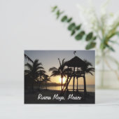 Riviera Maya Cancun Zee Briefkaart (Staand voorkant)