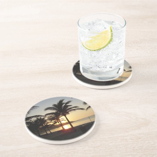 Riviera Maya Cancun Zee Onderzetter (Zijkant)