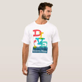 Riviera Maya Dive - Colorful Scuba T-shirt (Voorkant volledig)