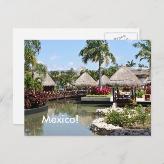 Riviera Maya, Mexico Briefkaart (Voorkant / Achterkant)