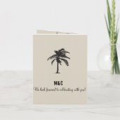 Riviera Maya Mexico Paspoort Uitnodiging voor het  (Achterkant)