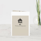 Riviera Maya Mexico Paspoort Uitnodiging voor het  (Achterkant)