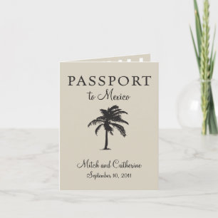 Riviera Maya Mexico Passport Weddenschap