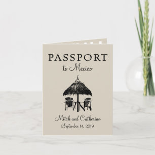 Riviera Maya Mexico Passport Weddenschap