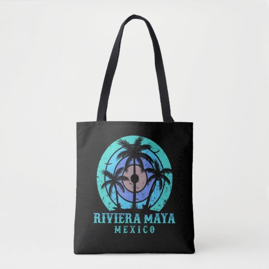Riviera Maya Mexico Tote Bag (Voorkant)