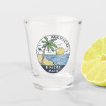 Riviera Maya Mexico Vintage Shot Glas<br><div class="desc">Riviera Maya vector kunst ontwerp. De Riviera Maya is een kuststrook in het Caribisch gebied aan het noordoosten van het Mexicaanse schiereiland Yucatán.</div>
