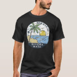 Riviera Maya Mexico Vintage T-shirt<br><div class="desc">Riviera Maya vector kunst ontwerp. De Riviera Maya is een kuststrook in het Caribisch gebied aan het noordoosten van het Mexicaanse schiereiland Yucatán.</div>