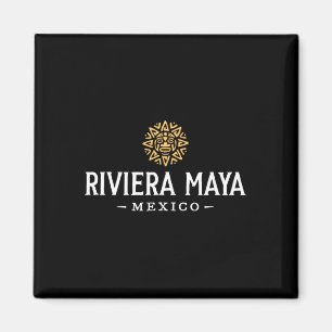 Riviera Maya Mexico Vintage Zon Strand Vakantie So Magneet